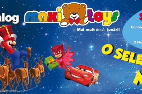 Catalogul Maxi Toys de Crăciun: 600 de jucării pentru copii fericiti