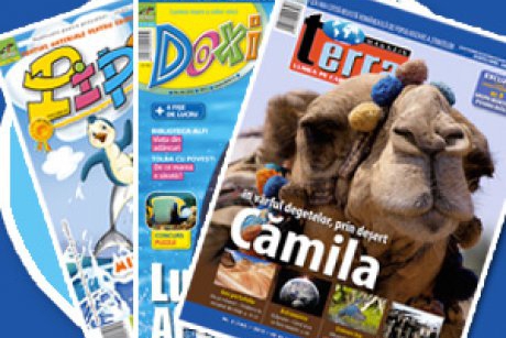 Au aparut revistele de mai Terra Magazin, Doxi si Pipo