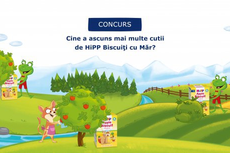 Qbebe și Hipp dă startul unui nou concurs cu premii super atractive! 