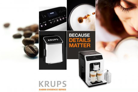 Espressorul Automat Evidence de la Krups – secretul cafelei reușite