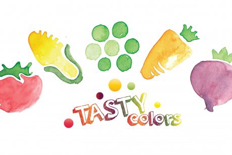 Tasty Colors - primele acuarele create 100% din legume