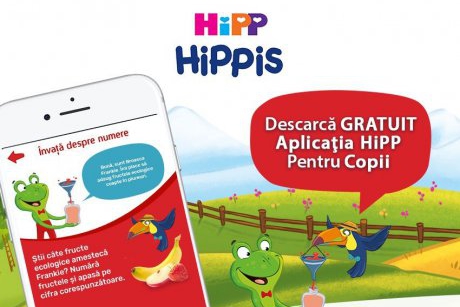 Pornește într-o aventură palpitantă cu HiPP Aplicația pentru Copii! 