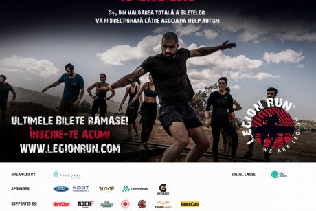 Ultimele bilete la Legion Run!