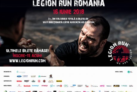 Legion Run România - distracția, energia și susținerea au venit în valuri!