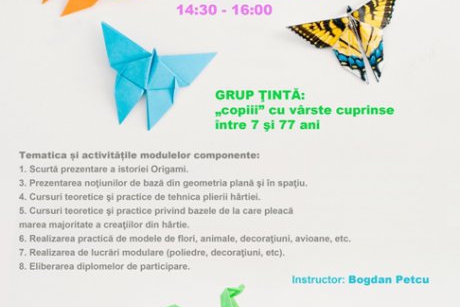 Ateliere de origami pentru copii