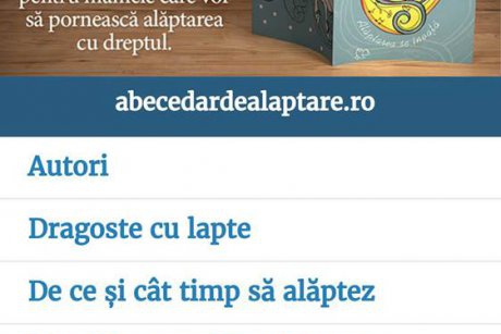 Săptămâna Mondială a Alăptării și prima aplicație mobilă despre alăptare în limba română