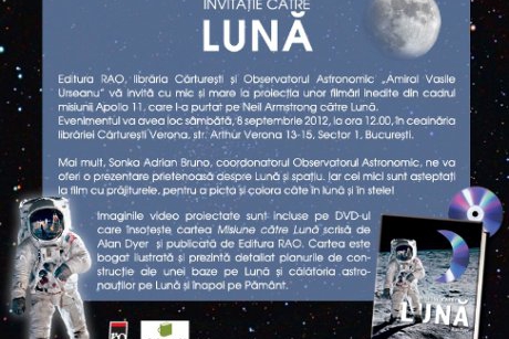 Editura Rao anunta Proiectia de film Misiune Catre Luna