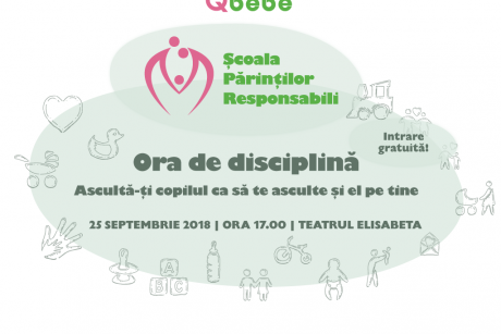 Au început înscrierile la Ora de Disciplină! Seminar gratuit pentru părinții responsabili