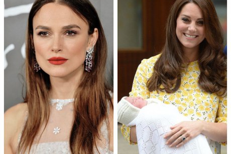 Keira Knightley o critică dur pe Kate Middleton pentru modul în care a arătat după naștere