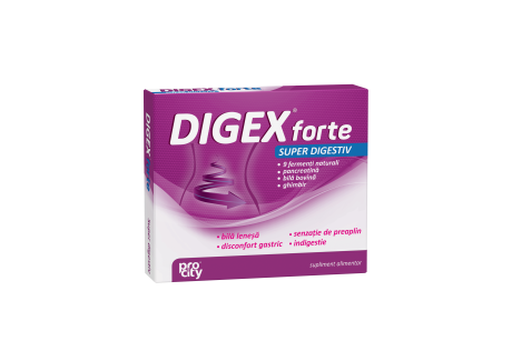 DIGEX Forte - ca să nu-ţi pice greu