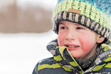 La un pas de moarte: copil trimis să cumpere pâine pe un ger de -40 de grade Celsius