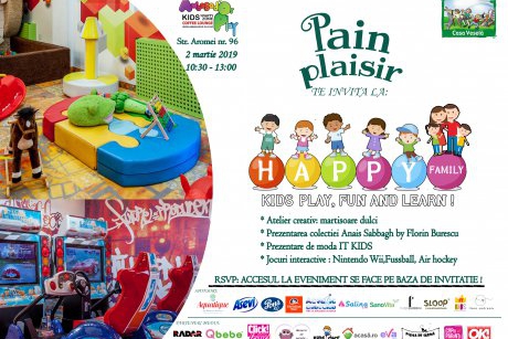 Eveniment HAPPY FAMILY & KIDS play, fun, learn