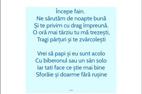 Poemul grozav de nostim al unei mame scris la 4 dimineața către soțul ei al naibii de adormit