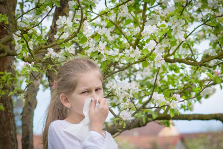 9 semne că ai un copil alergic la polen