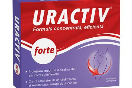 Fii tu însăți: mai activă, mai rapidă, mai puternică, cu Uractiv Forte