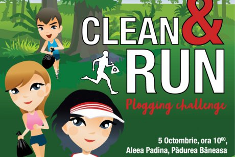 “Clean&Run”, cea mai mare campanie de plogging din România, se va desfășura în această toamnă în Pădurea Băneasa