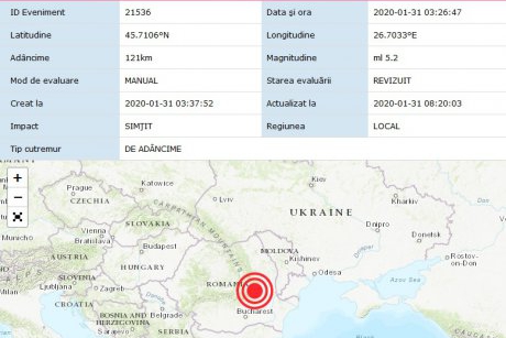 Cutremur de 5.2 grade în România! L-ai simțit?