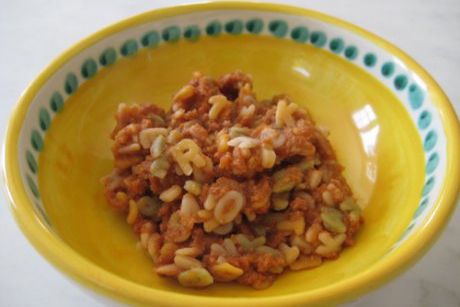 Paste bolognese ( 1-2 ani)