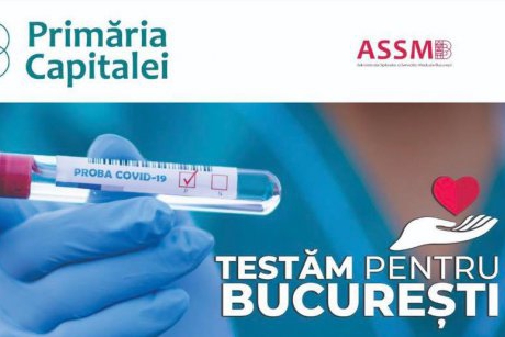 Azi începe marea testare gratuită de coronavirus în București. Află daca ești eligibil