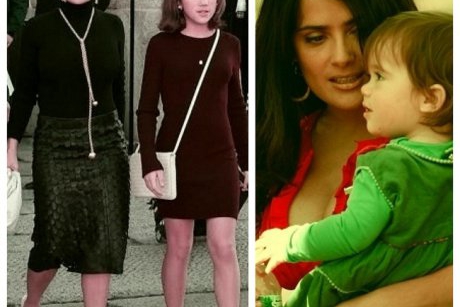 Mesaj emoţionant de la Salma Hayek pentru fiica ei care a împlinit 13 ani. Uite cât de mare a crescut!