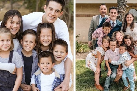 Îngeri pe Pământ! Un cuplu a adoptat 7 frați după ce părinții lor au murit într-un accident de mașină