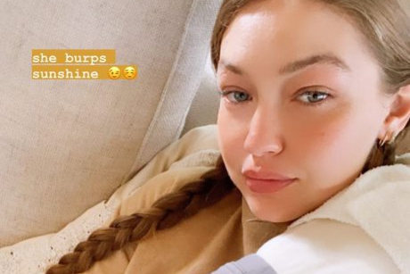 Gigi Hadid, cea mai amuzantă postare cu fetița ei: "Râgâie raze de soare"