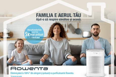 Purifică #AerulFamilieiTale cu Pure Air Genius de la Rowenta