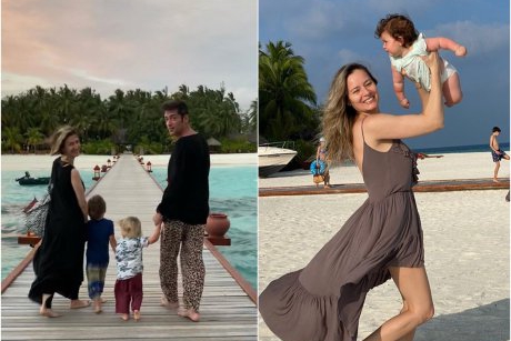 Adela Popescu și Laura Cosoi: imagini spectaculoase din vacanța cu copiii lor în Maldive