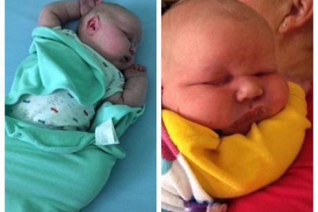 „Am născut un bebeluș de 6,3 kg”. O mamă face publice pozele care uimesc o lume întreagă