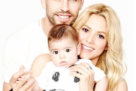 Shakira cu bebelusul ei