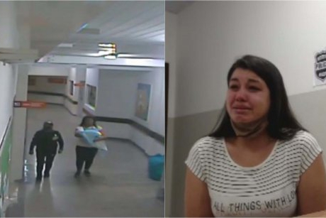 O femeie a încercat să fugă cu bebelușul altei mame din maternitate, după ce al ei s-a născut mort