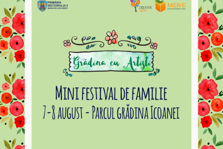 Teatru pentru copii, ateliere și târg pe 7 și 8 august la Grădina cu Artiști