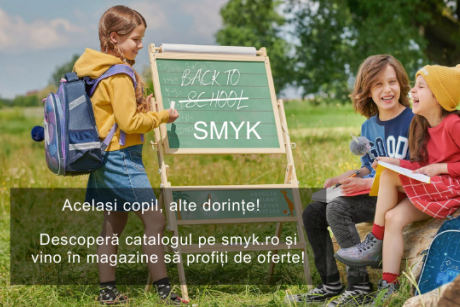 SMYK All for Kids dă startul pregătirilor pentru școală