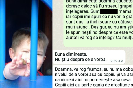 Copilul meu nu mai vrea la grădi pentru că e trimis cu cătușe la închisoare de educatoare