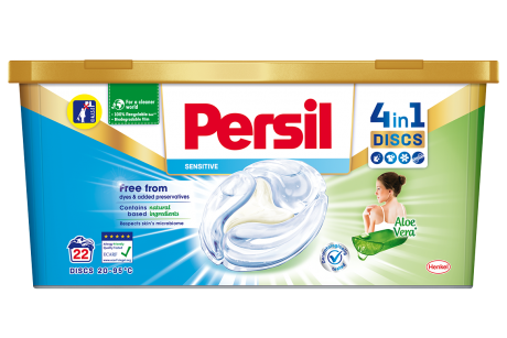 Noul Persil Sensitive asigură spălarea perfectă a hainelor și grijă pentru pielea sensibilă