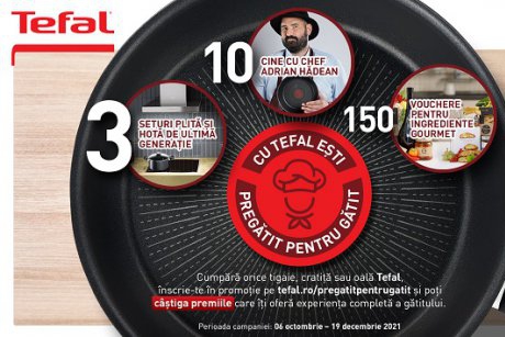 Cu Tefal ești pregătit pentru gătit