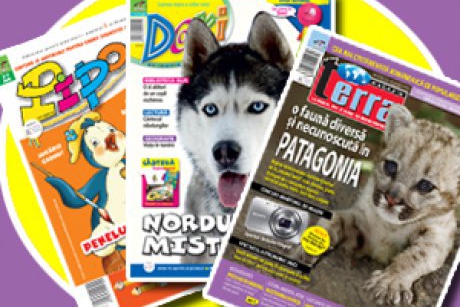 Au aparut revistele Terra Magazin, Doxi si Pipo de februarie!