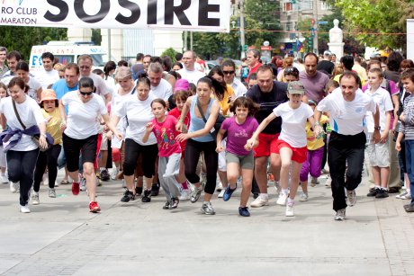 Campionii sănătății aleargă pentru terapia copiilor cu autism