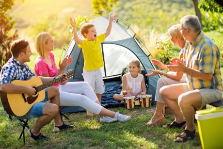 9 locuri de campare cu cortul ideale pentru familie