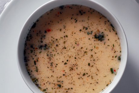 Supa greceasca de orez