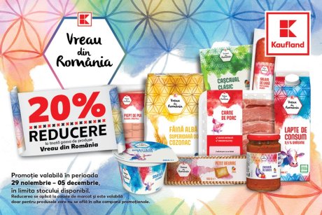 Vreau din România: Sărbătorește 1 Decembrie cu produsele preferate românești