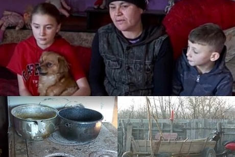 5 copii din Iași trăiesc de pe o zi pe alta. „Tata este bolnav și nu poate munci. Ne descurcăm cam greul”