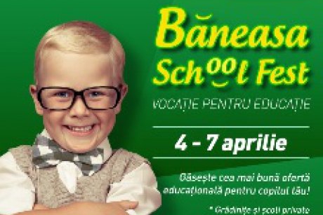 Baneasa Shopping City gazduieste cel mai important targ educational dedicat celor mici: Baneasa School Fest 