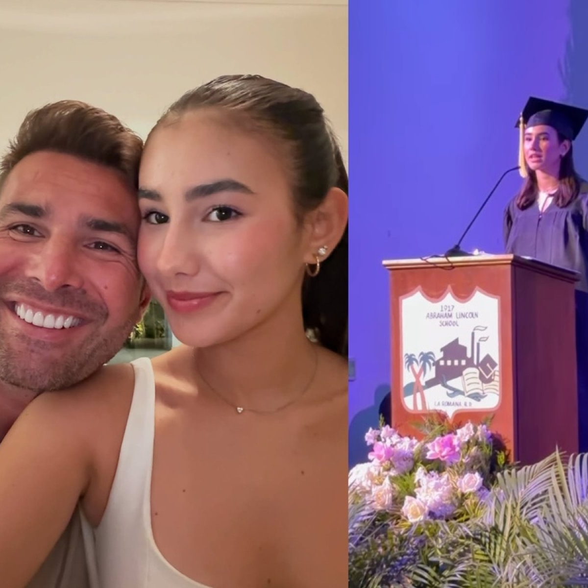 Maya, fiica cea mare a lui Adrian Mutu a absolvit facultatea. Ce mesaj emoționant i-a transmis tatăl ei