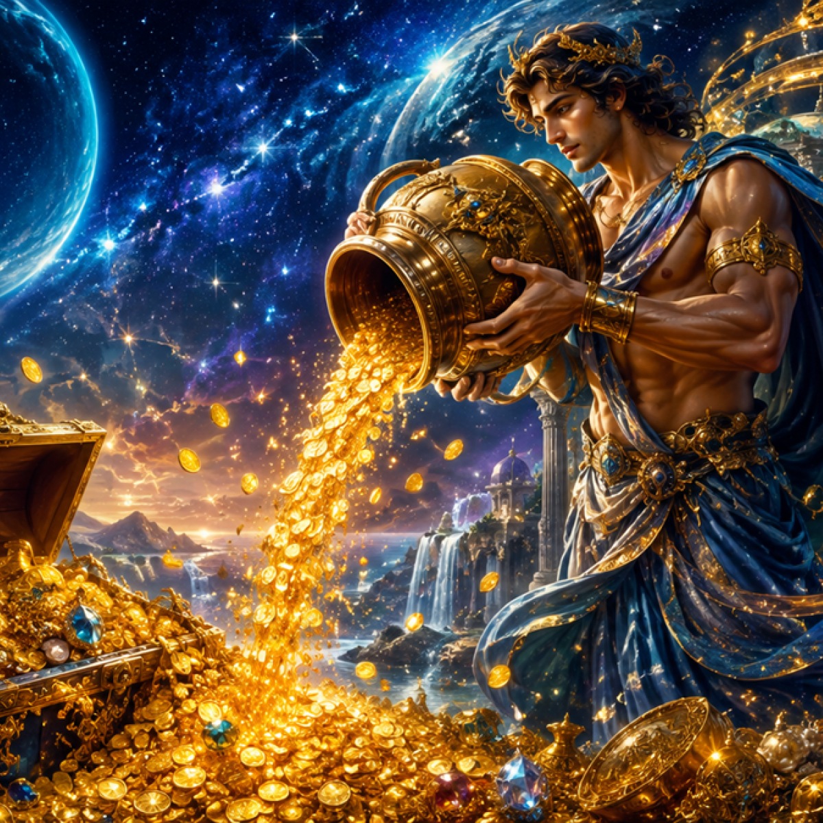 Universul deschide cufărul abundeței! Zodiile care ies, în, sfârșit, din sărăcie