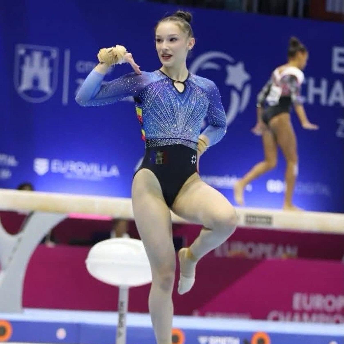 Aniela Tudor are numai 15 ani dar a adus acasă aurul la Campionatele Europene de Juniori. „Imnul României răsună astăzi la Zagreb datorită ție"
