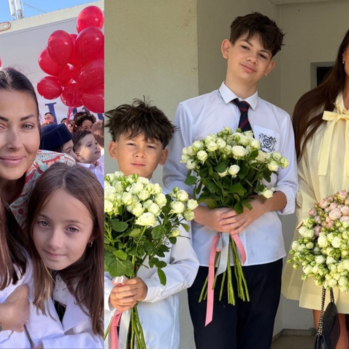 Clopoțelul de început de an școlar a sunat și pentru copiii vedetelor. Cum s-au afișat părinții celebri la careu