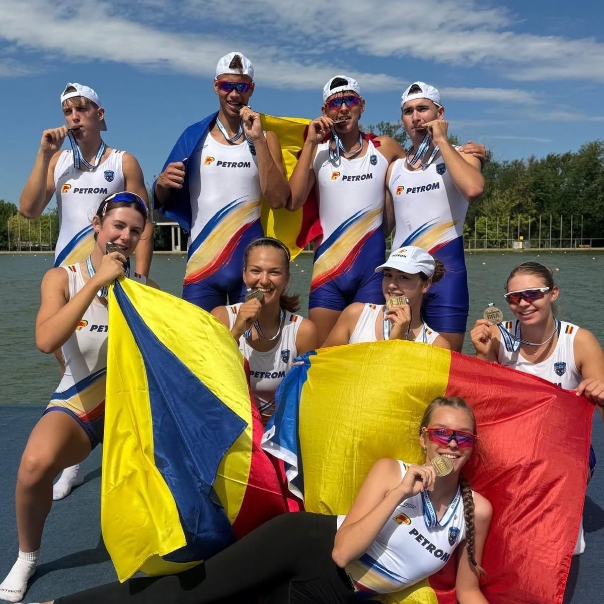 Reușită excepțională pentru România! Opt medalii la Campionatele Balcanice de Canotaj