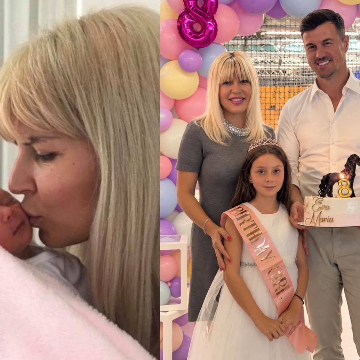 Eva, fiica Elenei Udrea a împlinit 8 ani. „Te privesc și mă minunez"
