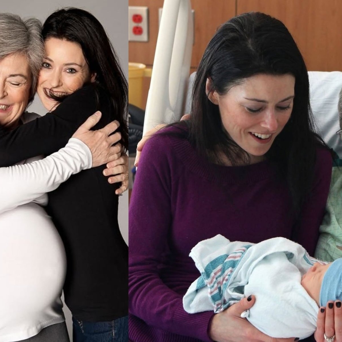 Miracolele există! O femeie de 61 de ani a devenit mamă surogat pentru fiica ei care s-a luptat cu infertilitatea
